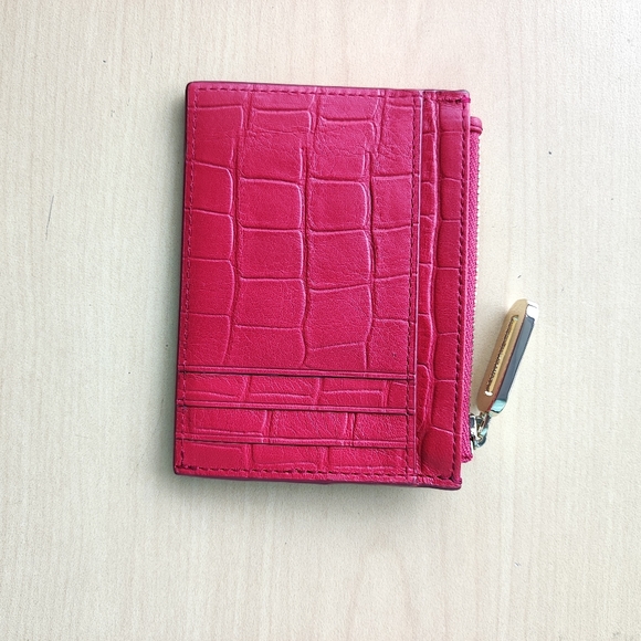 Tommy Hilfiger croco leather zip card case - Picture 5 of 7